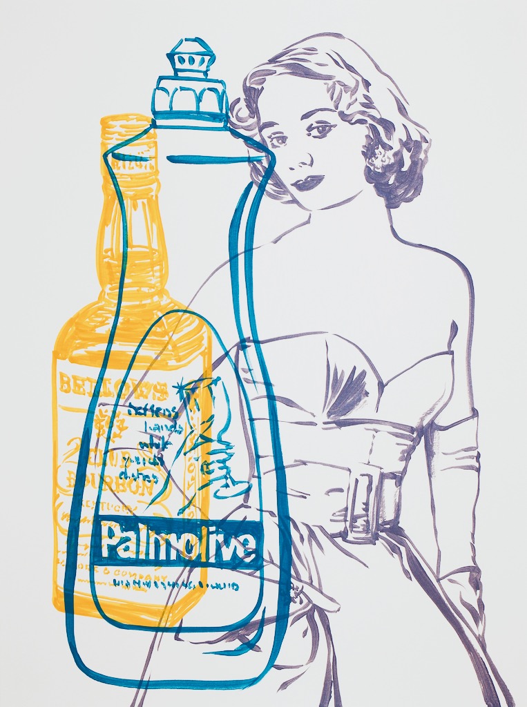 Our Sponsors 1 24x18 gouache on watercolor paper 2020
