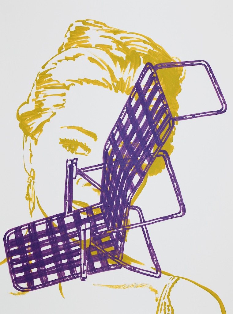 GG 24x18 gouache on watercolor paper 2020
