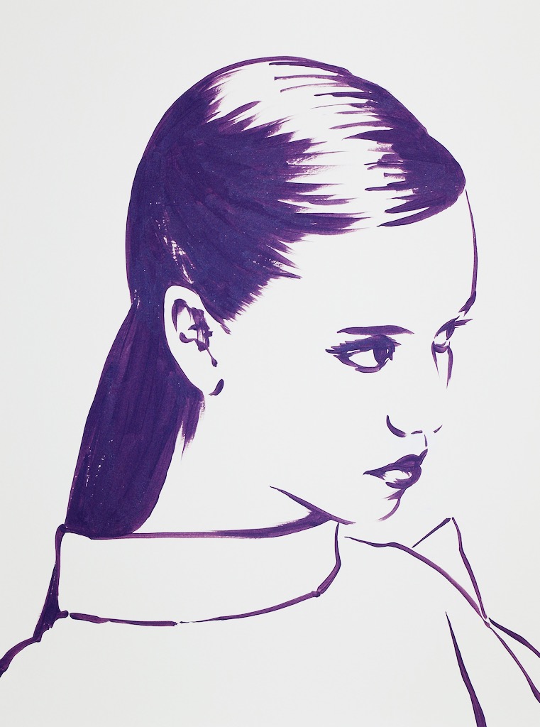 Su Tissue 2 24x18 gouache on watercolor paper 2020

