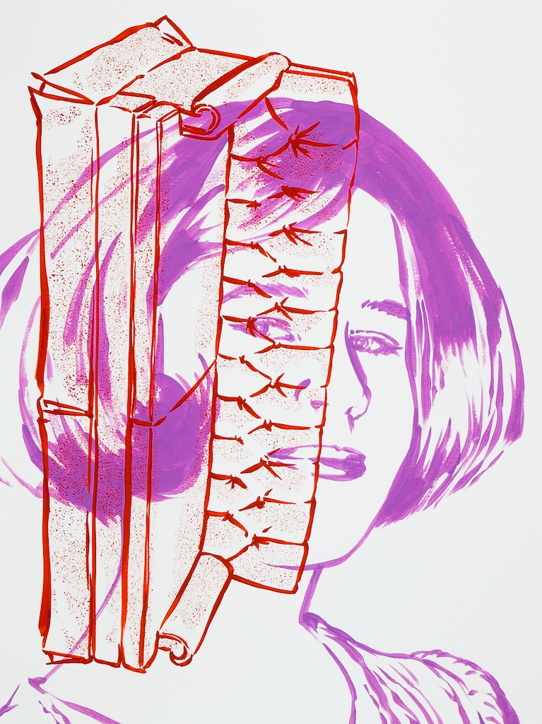 DL 24x18 gouache on watercolor paper 2020
