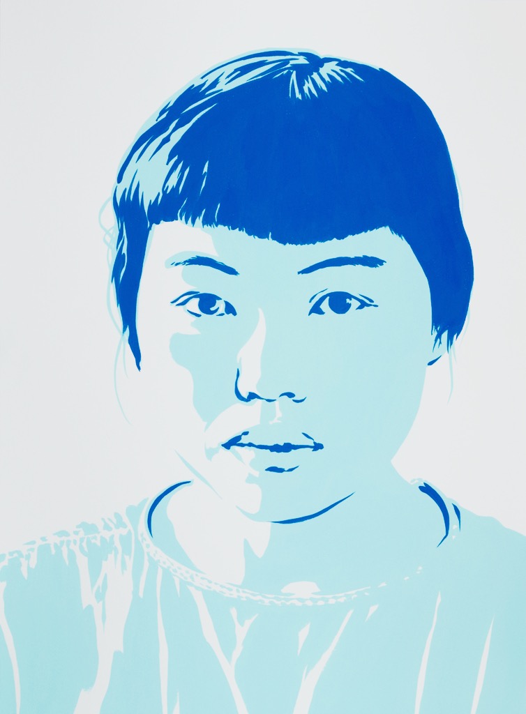 Ruth Asawa 30x22 gouache on watercolor paper 2020
