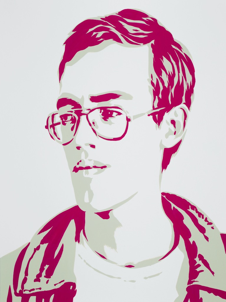 David Wojnarowicz 24x18 gouache on watercolor paper 2020