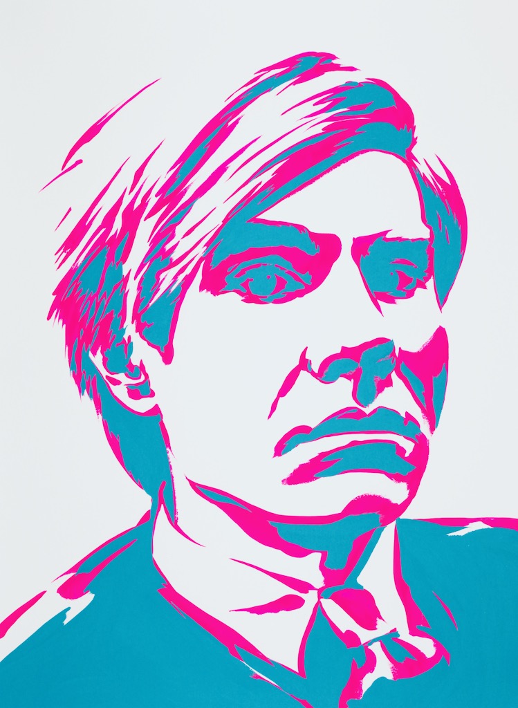 Andy Warhol 30x22 gouache on watercolor paper 2020