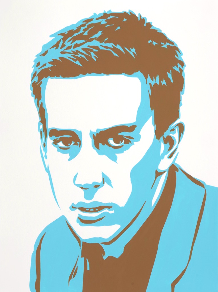 Terry Hall  24x18 gouache on watercolor paper