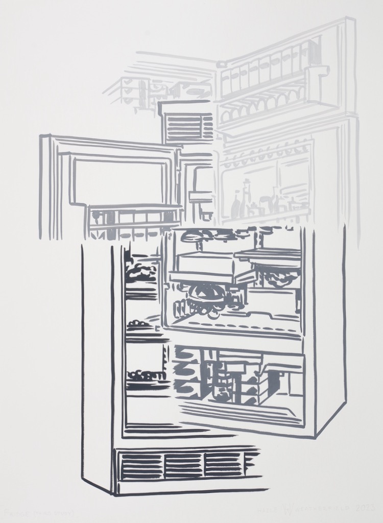 Study for Fridge 3  30x22