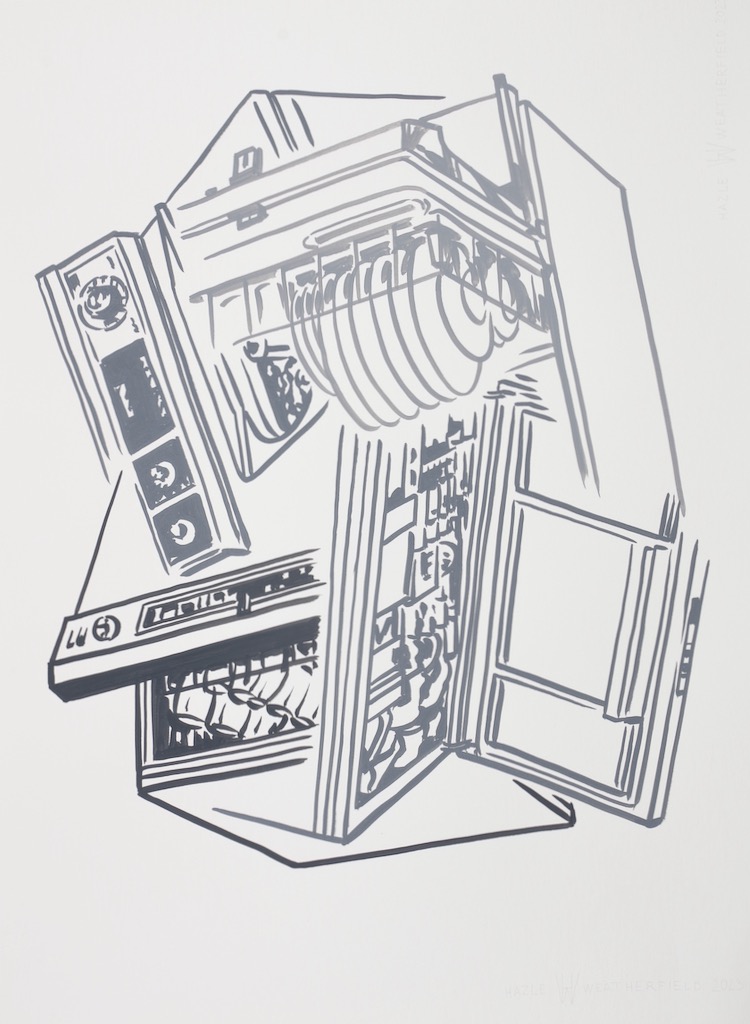 Study for Kitchen Compactor 1b 30x22
