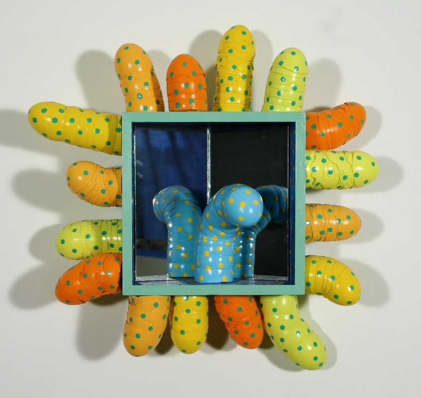 Entitled 2007 16x15x6 mixed media construction
