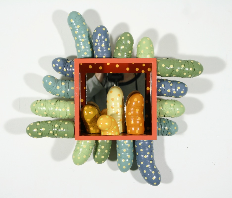 Untitled (Southwestern) 2008 18.5x17x4.5 mixed media construction
